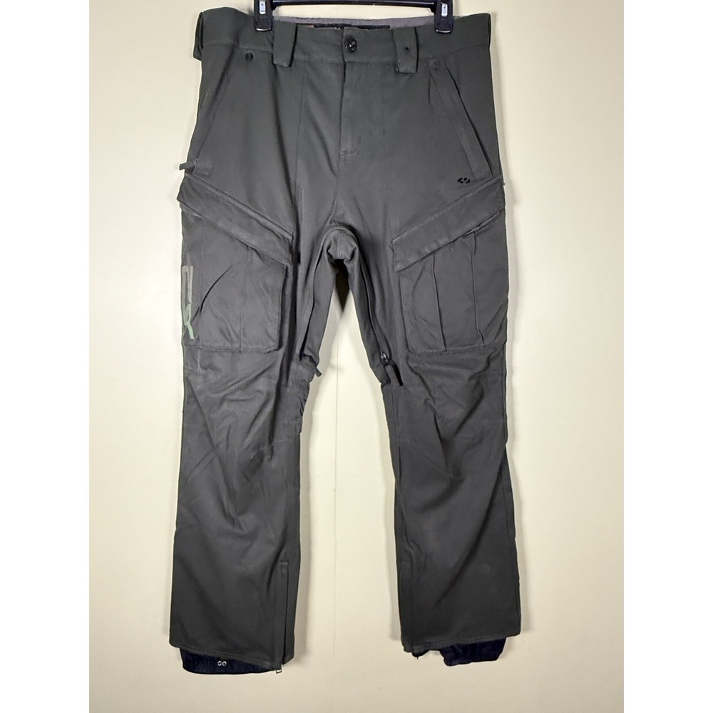 ThirtyTwo Men's M Snowboard Pants Repel 10k Essex Standard Tapered FORREST Green